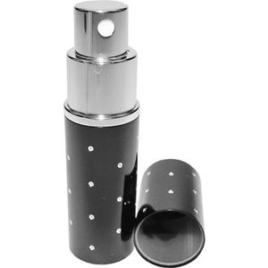 Atomizer Merk Fantasy Model Pocket Atomizer, Zwart, met zilveren punten,