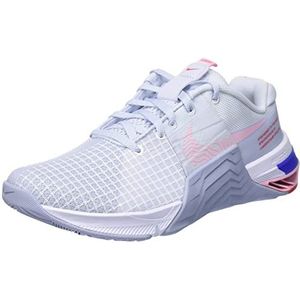 Nike metcon 8 dames sneakers, Football Grey White Blue Whisper, 42.5 EU