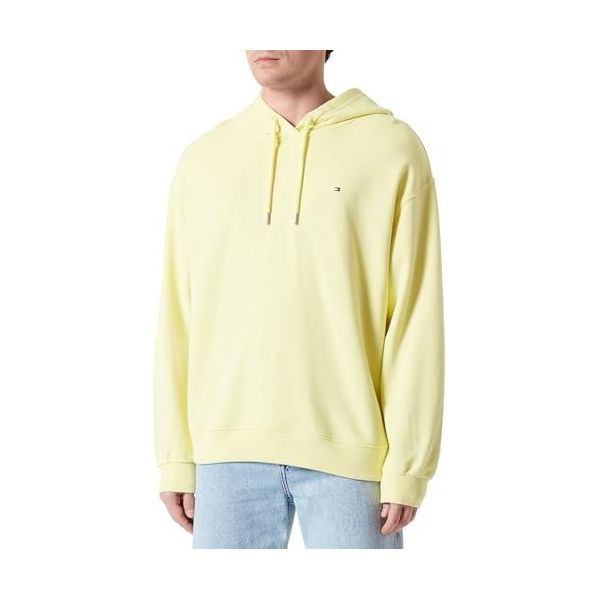 Gele hoodie tommy hilfiger new arrivals
