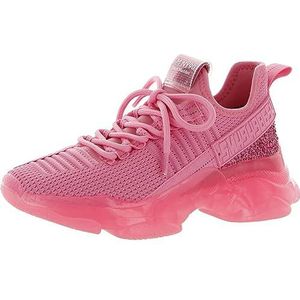 Steve Madden Maxima Sneaker voor dames, Roze, 37 EU