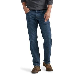 Wrangler Authentics Classic Relaxed Fit Flex Jeans voor heren, stonewash flex, 40W x 28L