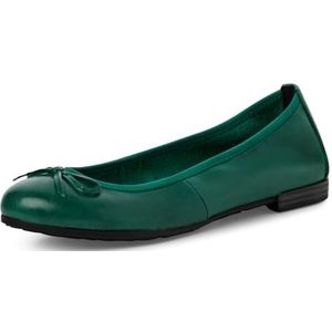 Marco Tozzi 2-22100-41 ballerina's, groen, 36 EU, groen, 36 EU