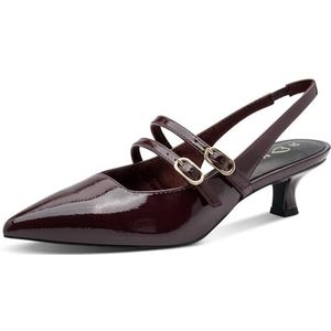 Marco Tozzi Dames 2-29508-45 pumps, bordeaux PAT, 36 EU, Bordeaux Pat, 36 EU