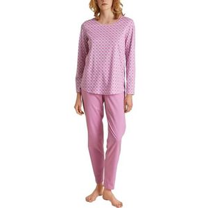 CALIDA Dames Grounded Nights Pyjamaset, Bubble Gum pink., 48/50