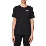 NIKE Sw Club T-shirt Black/White XS