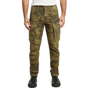 8719965012981 Heren Rovic Zip 3D Regular Tapered Broek, Veelkleurig (Vintage Dust Dark Olive Forest Camo D02190-e081-h584), 29 W/32 L, Veelkleurig (Vintage Dust Dark Olive Forest Camo