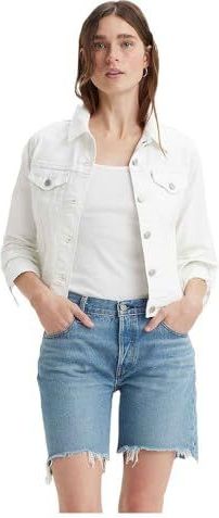 Trucker Jacket - Blauw - 100% Katoen