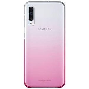 Samsung Galaxy A50 Gradation Cover - Hard Beschermend Smartphone Hoesje voor Samsung Galaxy A50 - Duurzaam en lichtgewicht Stijlvol Ontwerp - Roze