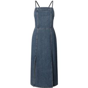 Pepe Jeans Dames Elodie Jurk, Blauw (Denim), XXS, Blauw (denim), XXS