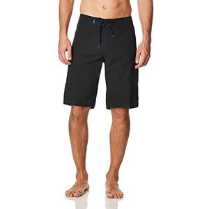 Quiksilver Men's Standard Manic 22 Inch Length Cargo Pocket Boardshort Swim Trunk, Black, 30