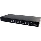 StarTech.com 8-poort Rack USB VGA KVM-switch met Audio (inclusief Audiokabels)