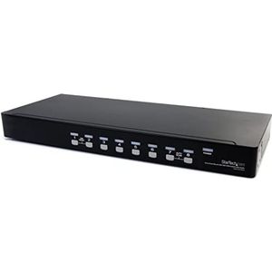 StarTech.com 8-poort Rack USB VGA KVM-switch met Audio (inclusief Audiokabels)