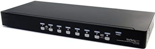 StarTech.com 8-poort Rack USB VGA KVM-switch met Audio (inclusief Audiokabels)