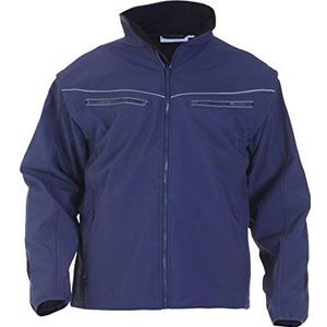 Hydrowear 04025991 Tirol Soft Shell Thermo Line Jack, 100% Polyester, X-Large Mate, Navy