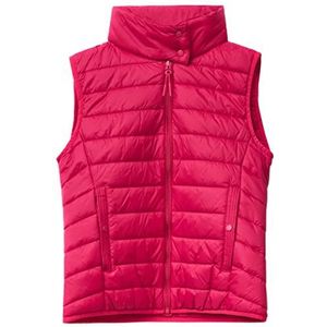 United Colors of Benetton Dames Gilet 2TWDDJ003 Donsvest, Rosso 143, XS, Rosso 143, XS