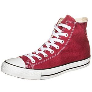 Converse Unisex Chuck Taylor Classic Hi Rood Sneaker, Maroon- 10.5 UK