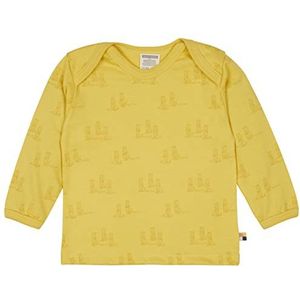 loud + proud Uniseks kinderprint, GOTS-gecertificeerd shirt, goud, 86-92