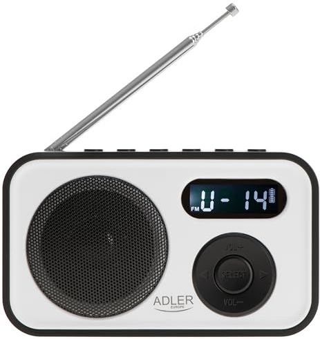 Adler - AD 1906 - Digitale Radio - Zwart - AM/FM - Automatisch Afstemsysteem