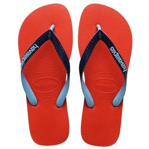 Havaianas Unisex Kids Top Mix (Mini Me) Teenslippers, Bloed Oranje, 9 UK Child