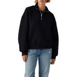 Levi's Dames Navarro Quilted 1/4 Zip Sweatshirt, Antraciet Night, XS