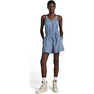 G-STAR RAW Dames mouwloze zomer speelpak jumpsuit, blauw (lt Cloud C894-0024), M