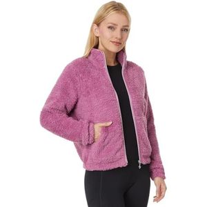 Skechers Gosnuggle Sherpa jas voor dames, Vintage Rose-match Swatch, S