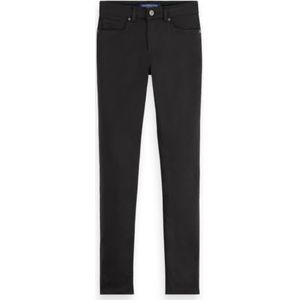 Scotch & Soda Core Bohemienne Mid Rise Skinny Stay Black Jeans voor dames, Stay Black 1362, 28W x 34L