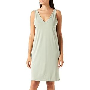 Vero Moda Hangrecht dames Vmfilli V-hals Sl Knee Dress Noos,desert sage,S