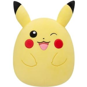 Pokémon SQPK00216_Pikachu Pluche speelgoed, Geel, vanaf 2 jaar