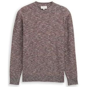 TOM TAILOR - Trui - Rood Gemêleerd - Knitwear