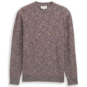 TOM TAILOR - Trui - Rood Gemêleerd - Knitwear