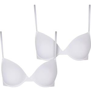 Urban Classics - Tb7652a - Damesbeha - Wit - 2 Stuks - 85C