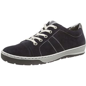 Jenny Dames Dublin Derby lage veterschoenen, Blauw Blauw Blauw Gun 07, 38.5 EU