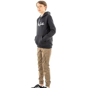 Teddy Smith S- Evan Hoody Jr Sweatshirt met capuchon voor jongens, Donkere marine., 10 Jaar