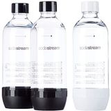 Sodastream PET-fles Carbonating Bottless 3x 1l Zwart, Wit