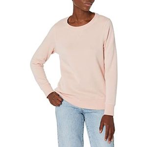 Amazon Essentials Fleece Trui met Ronde Hals (Verkrijgbaar in Grote Maten) Dames, Roze (Lichtroze), 8-10