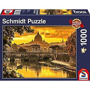 Schmidt Gouden Licht Boven Rom - 1000 Stukjes - Puzzel - 12+