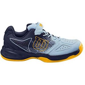 Wilson Unisex kinderen Kaos K tennisschoenen, donkerblauw, lichtblauw, goud.