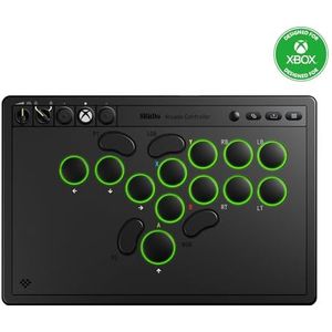 8BitDo All-Button Arcade Controller for Xbox Series X|S, Xbox One & PC, 2.4G Wireless, Low-profile Mechanical Switches, Programmable Buttons, Hot-swappable PCB, RGB Lighting - Officially Licensed