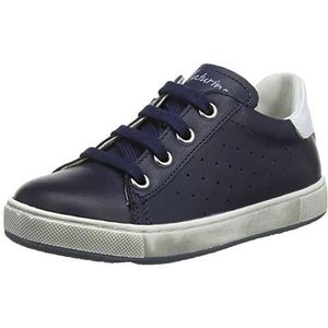 Naturino Hasselt Gymschoenen met ritssluiting voor kinderen en jongeren, marineblauw wit 1c49, 30 EU