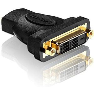 PureLink PureInstall PI045 HDMI/DVI Adapter HDMI A Wijfje naar DVI-D 24+1-Pin Vrouwelijke Verklaarde Hoge snelheid