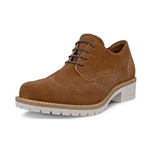 ECCO Elaina Oxford Flat voor dames, camel, 3,5 UK, camel, 36 EU