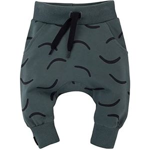 Pinokio Baby Joggers Le Tigre, 100% Katoen Groen met Tiger Stripes, Unisex Gr. 62-104 (74)