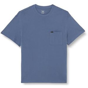 Lee Relaxed Pocket Tee, surf blue, XL