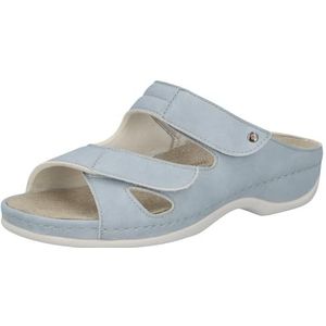 Berkemann Janna pantoffels voor dames, lichtblauw, 41,5 EU, lichtblauw, 41.5 EU