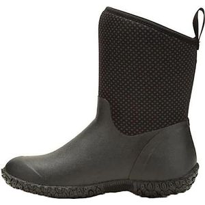 Muck Boots RHS Muckster II Shorts, regenlaarzen voor meisjes, Zwart met rozenmotief, 26.5 EU