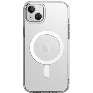 Uniq Hybride iPhone 14 Plus Magclick Opladen Lifepro Xtreme AF Dovefrost Clear Case