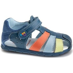 Pablosky ZIG 052210 sandaal, Blauw, 18 EU Ancho