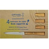 Opinel Messenset Esprit Sud, olijfhout tafelmes, meerkleurig, 0,5 cm