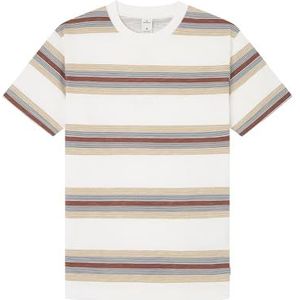 Cortefiel Rugby poloshirt met denim kraag - - X-Large